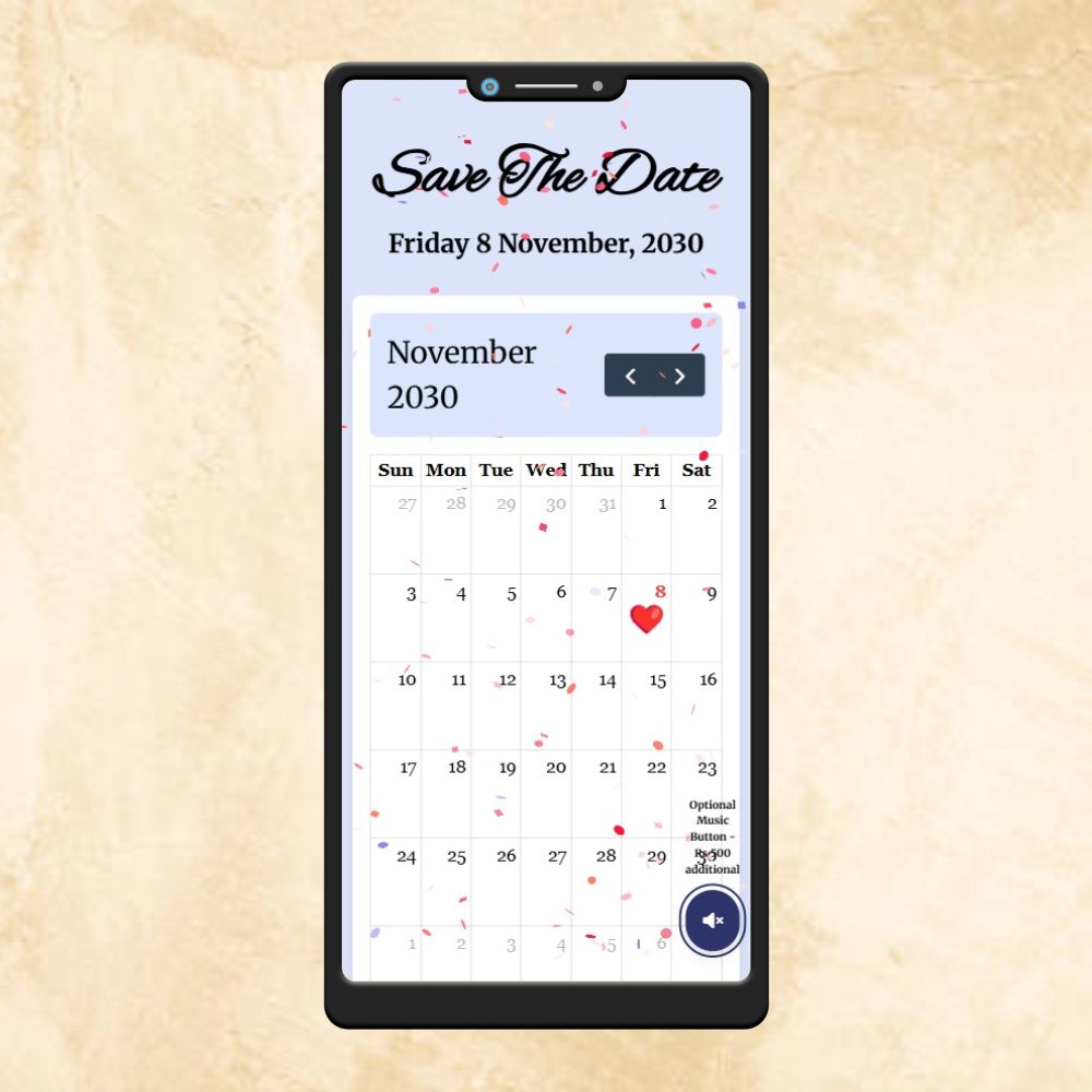 KL3 Punjabu Wedding Website with Countdown, Couple Photo, Program Details, Venue Map & More-Kalash Cards