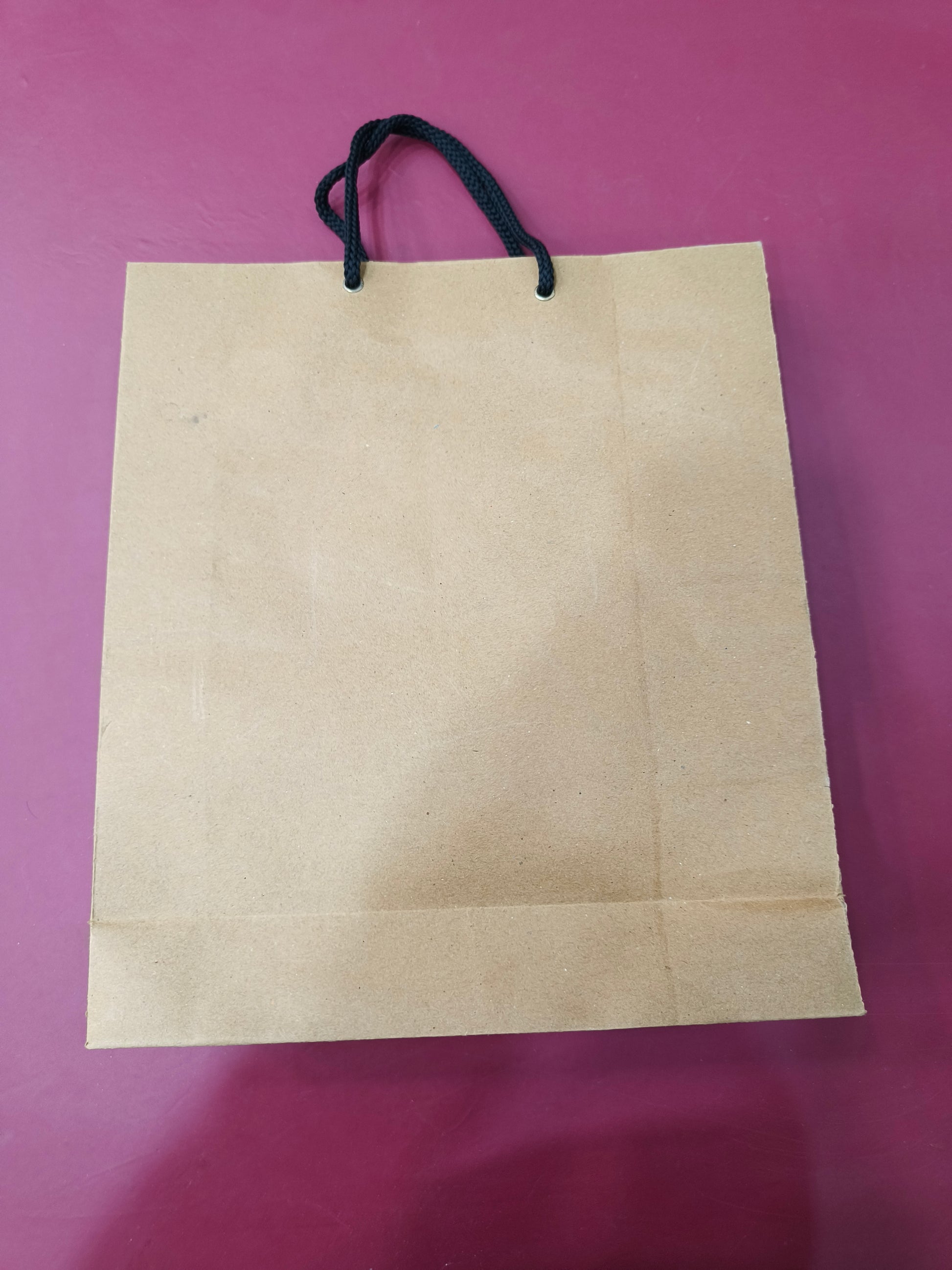 KL7 Brown Paper Paper Carry Bag (Different Size)-Kalash Cards