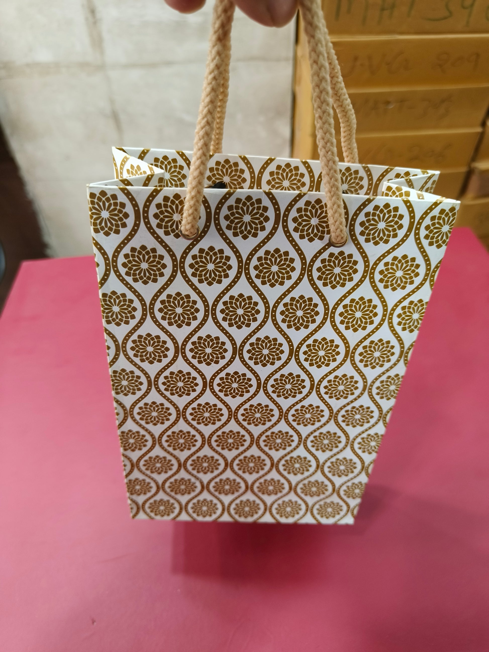 KL1 Designer Paper Carry Bag (Different Size)-Kalash Cards