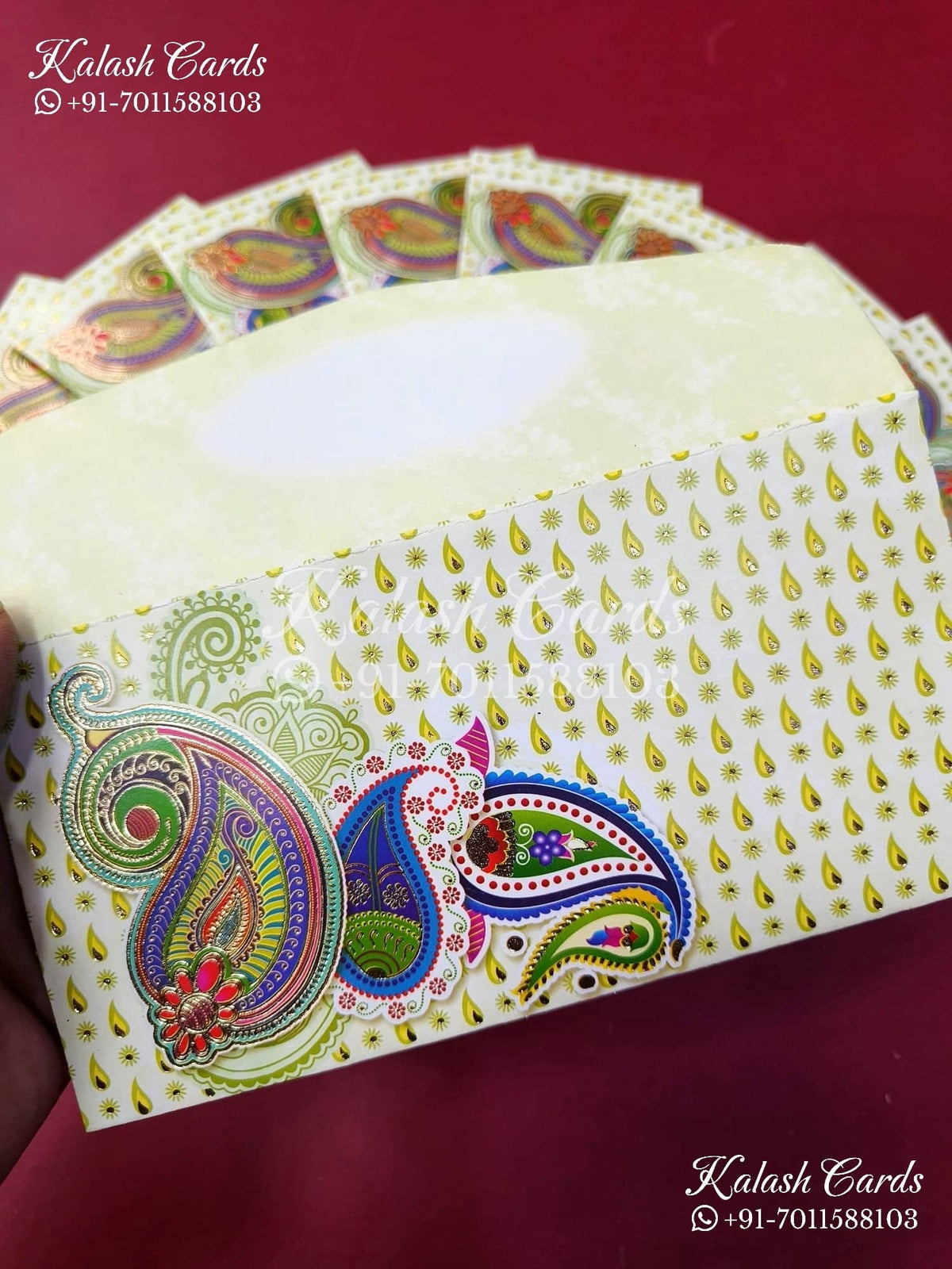 KL001E Designer Shagun Money Envelopes