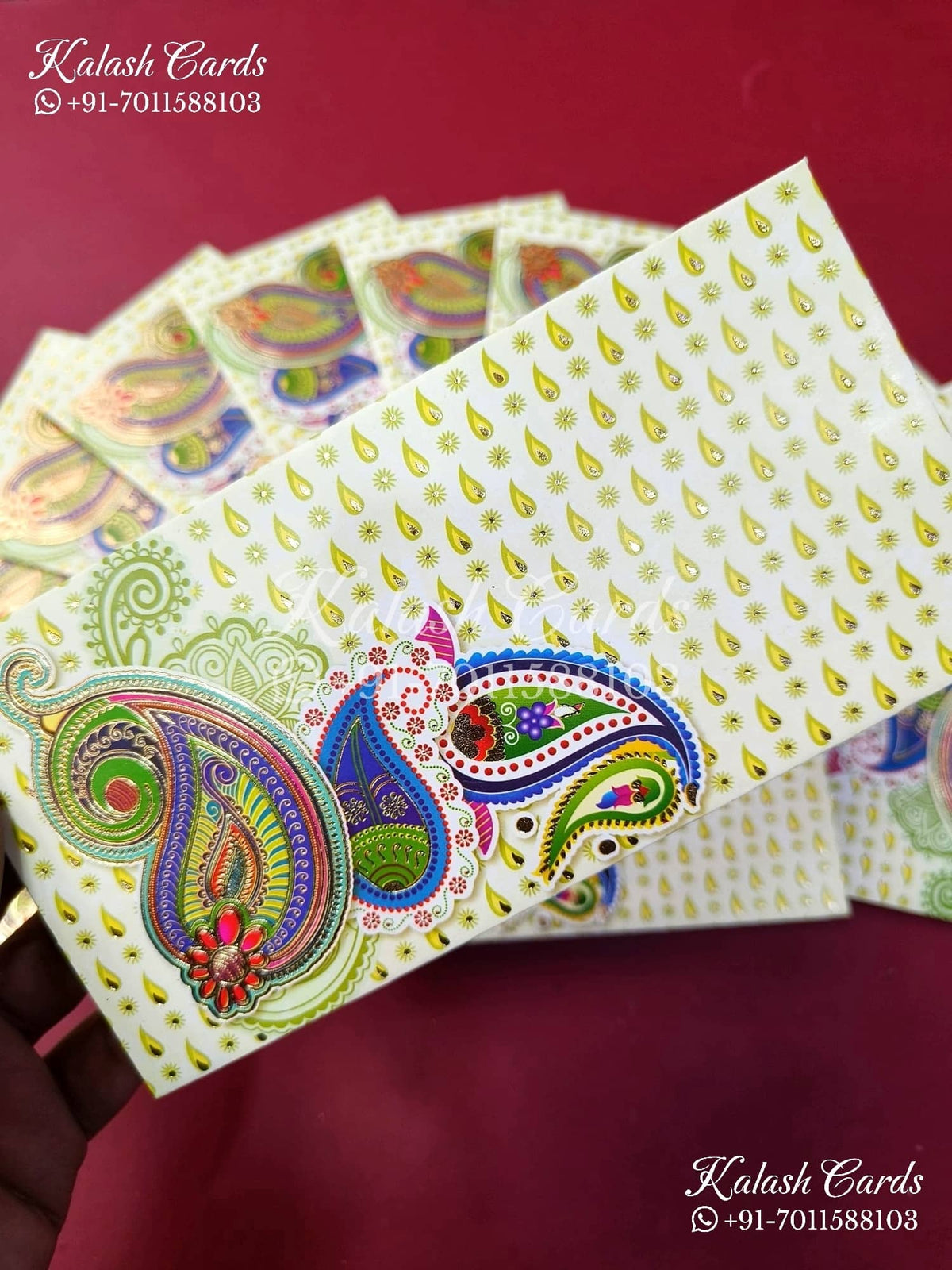 KL001E Designer Shagun Money Envelopes