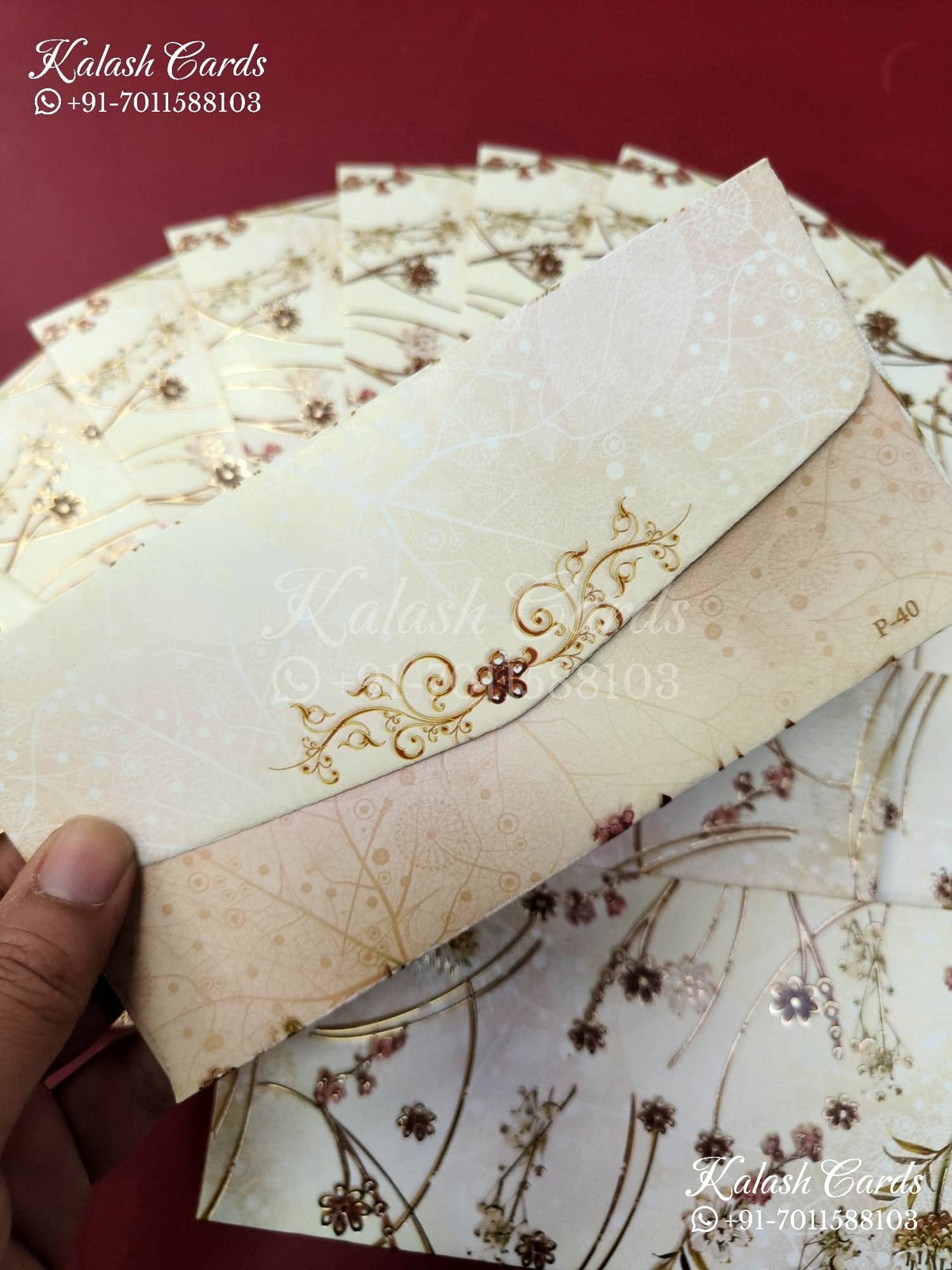 KL006E Designer Shagun Money Envelopes