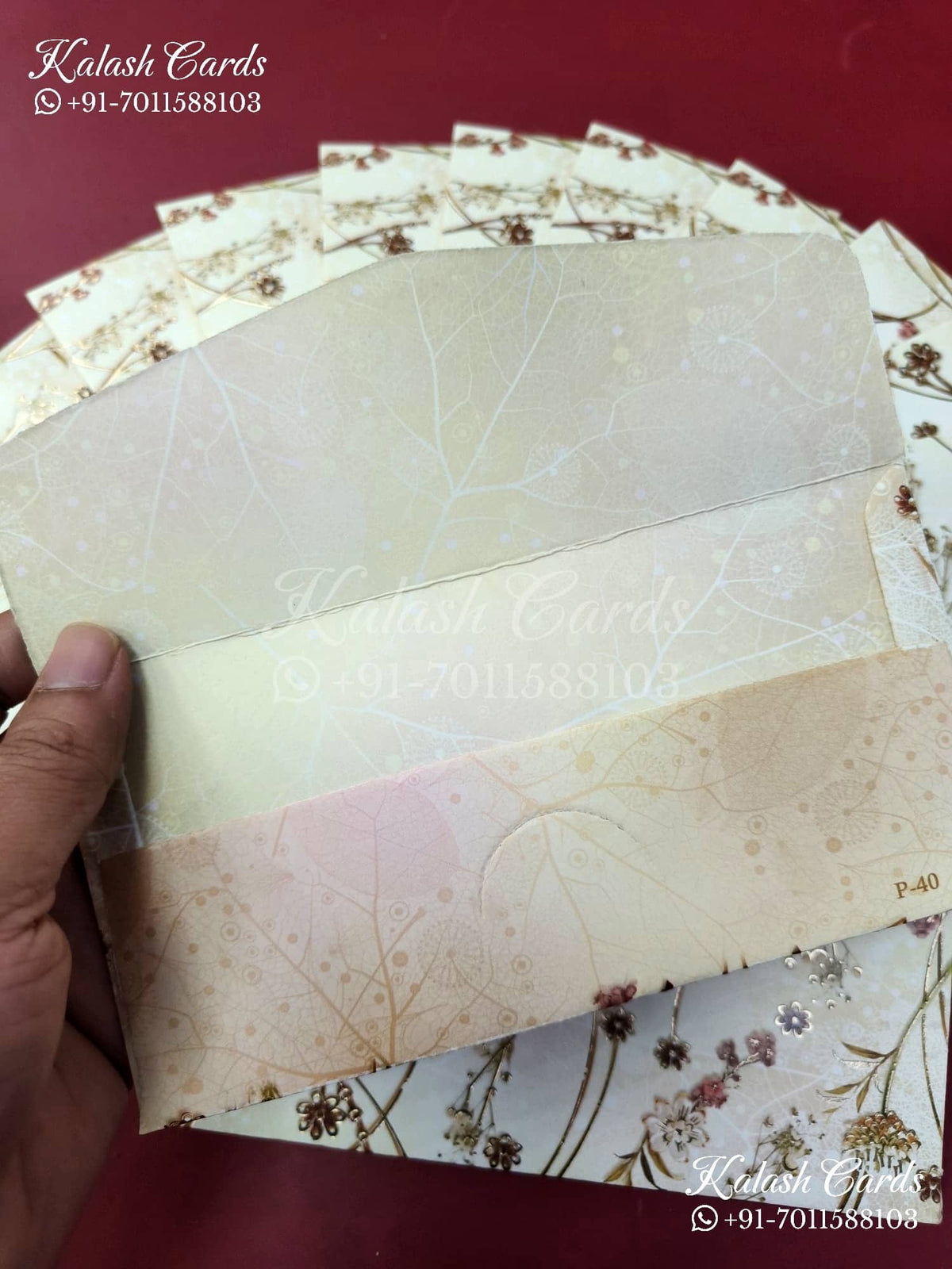 KL006E Designer Shagun Money Envelopes