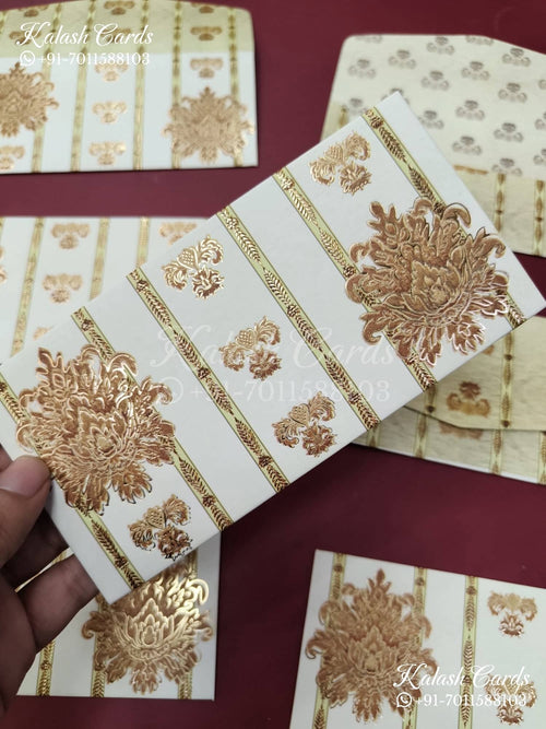 KL011E Designer Shagun Money Envelopes-Kalash Cards