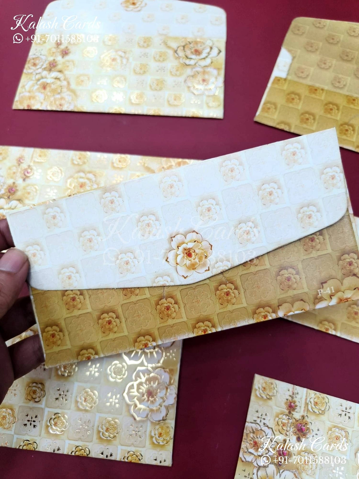 KL016E Designer Shagun Money Envelopes