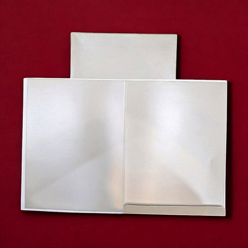 KL0253 Semi Box Perfume Paper Wedding Card with 2 Inserts and Envelope - Kalash Cards