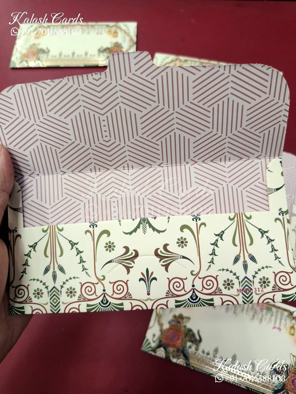 KL027E Designer Shagun Money Envelopes