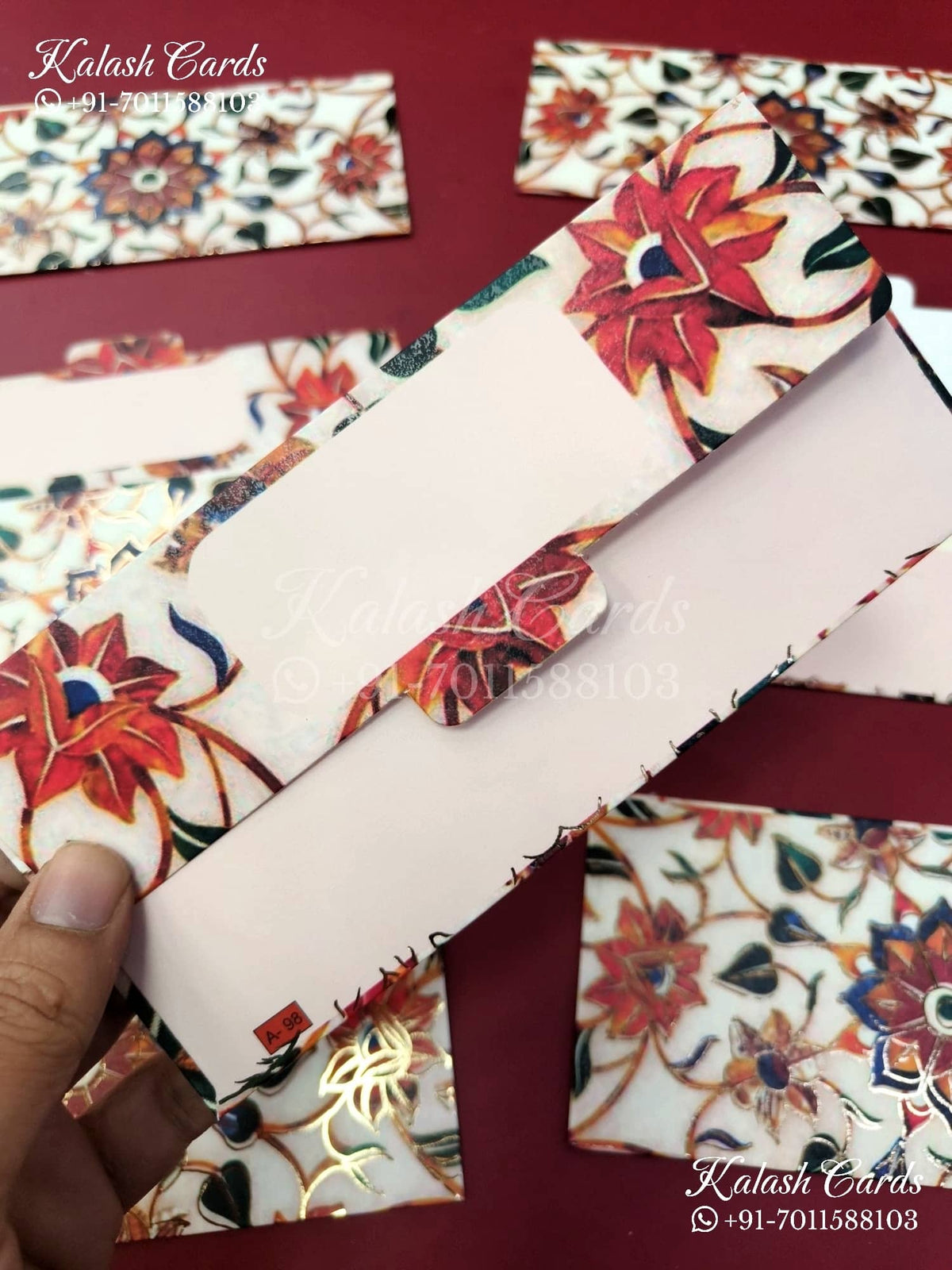 KL035E Designer Shagun Money Envelopes