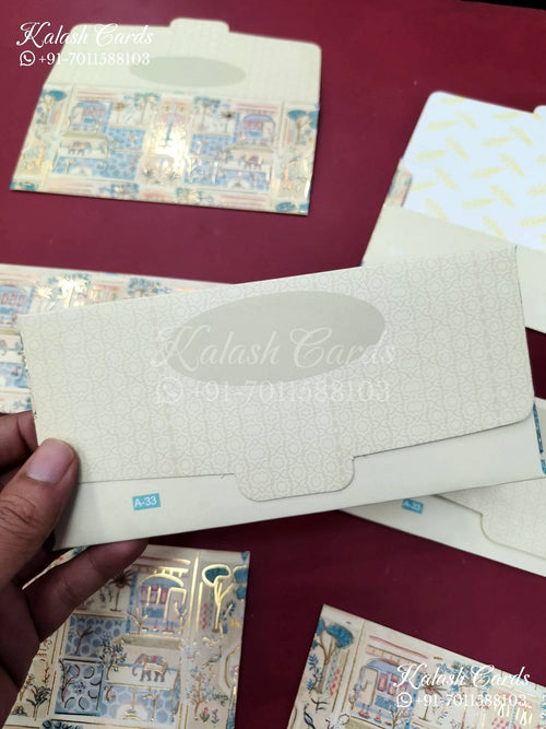KL037E Designer Shagun Money Envelopes