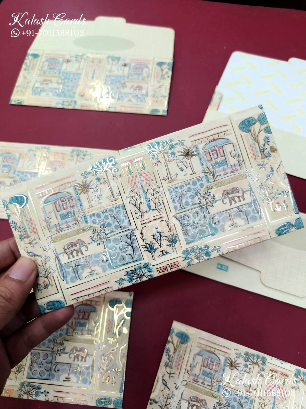 KL037E Designer Shagun Money Envelopes