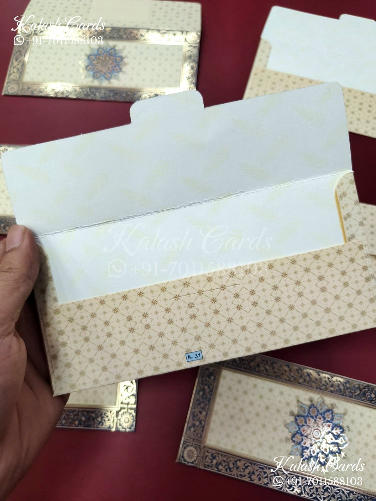 KL039E Designer Shagun Money Envelopes