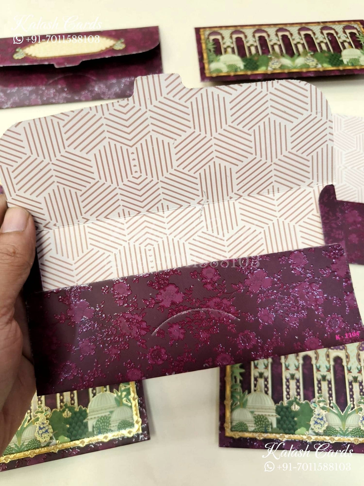 KL057E Designer Shagun Money Envelopes