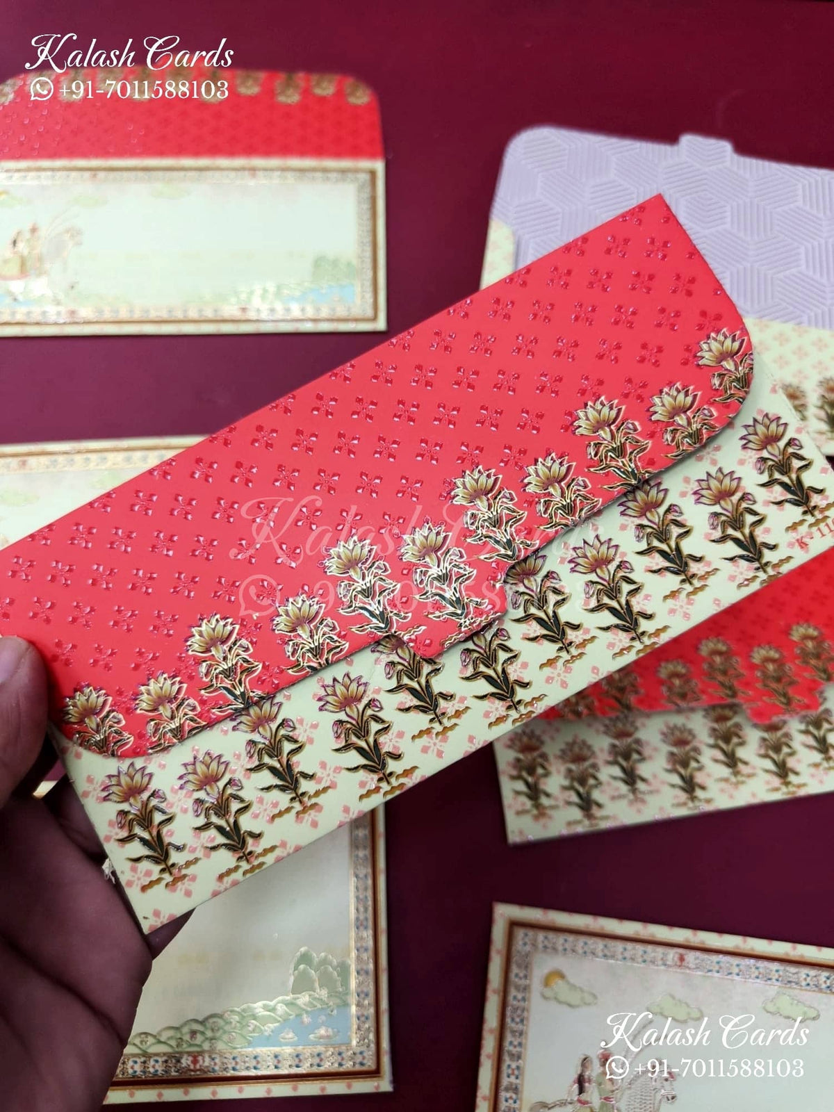 KL062E Designer Shagun Money Envelopes