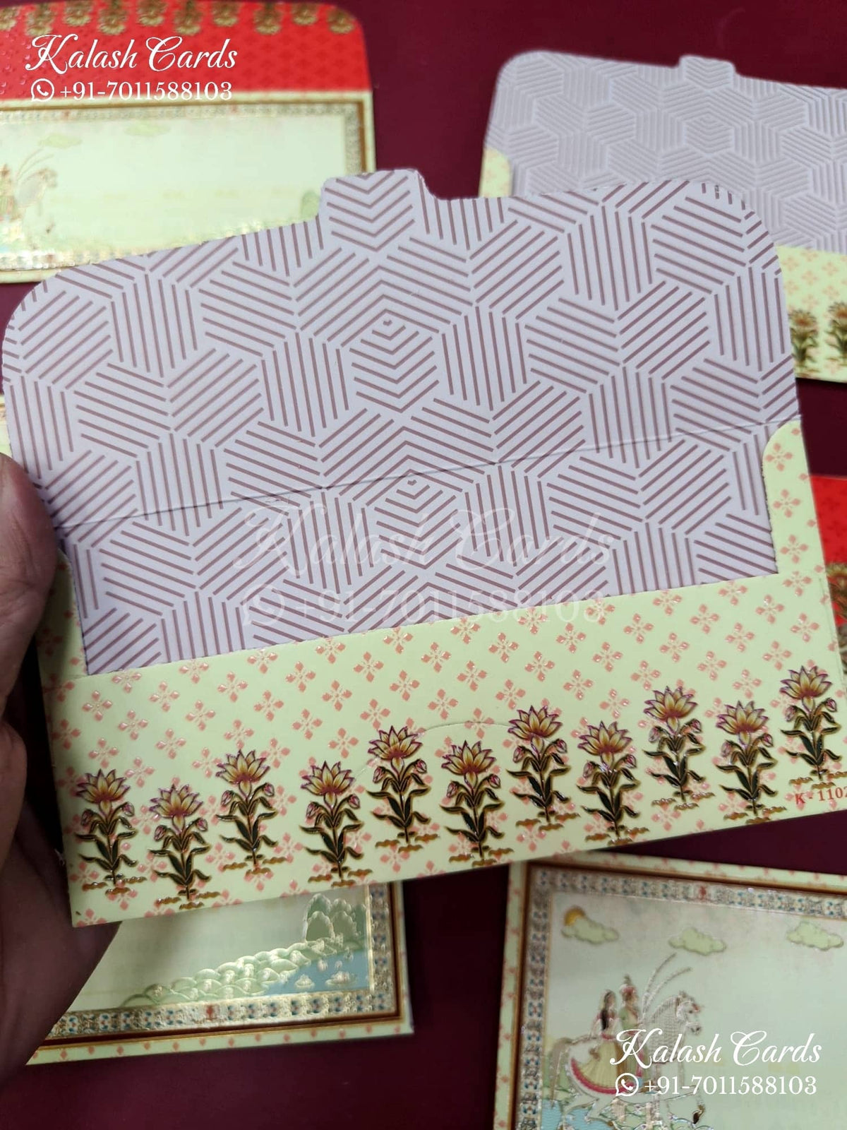 KL062E Designer Shagun Money Envelopes