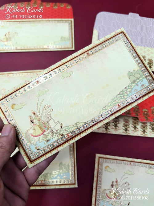KL062E Designer Shagun Money Envelopes