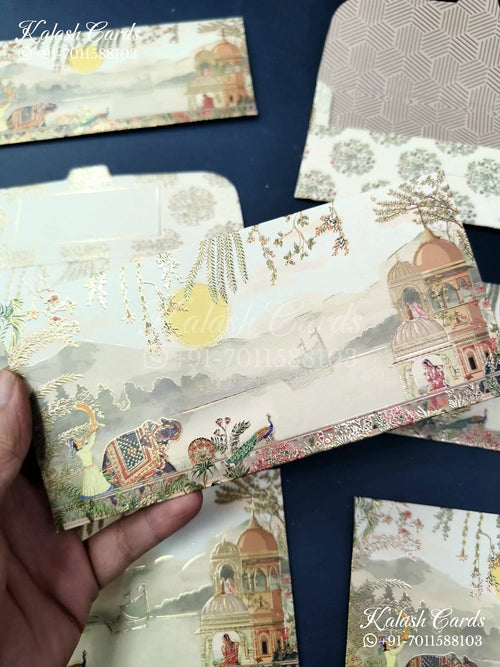 KL070E Designer Shagun Money Envelopes