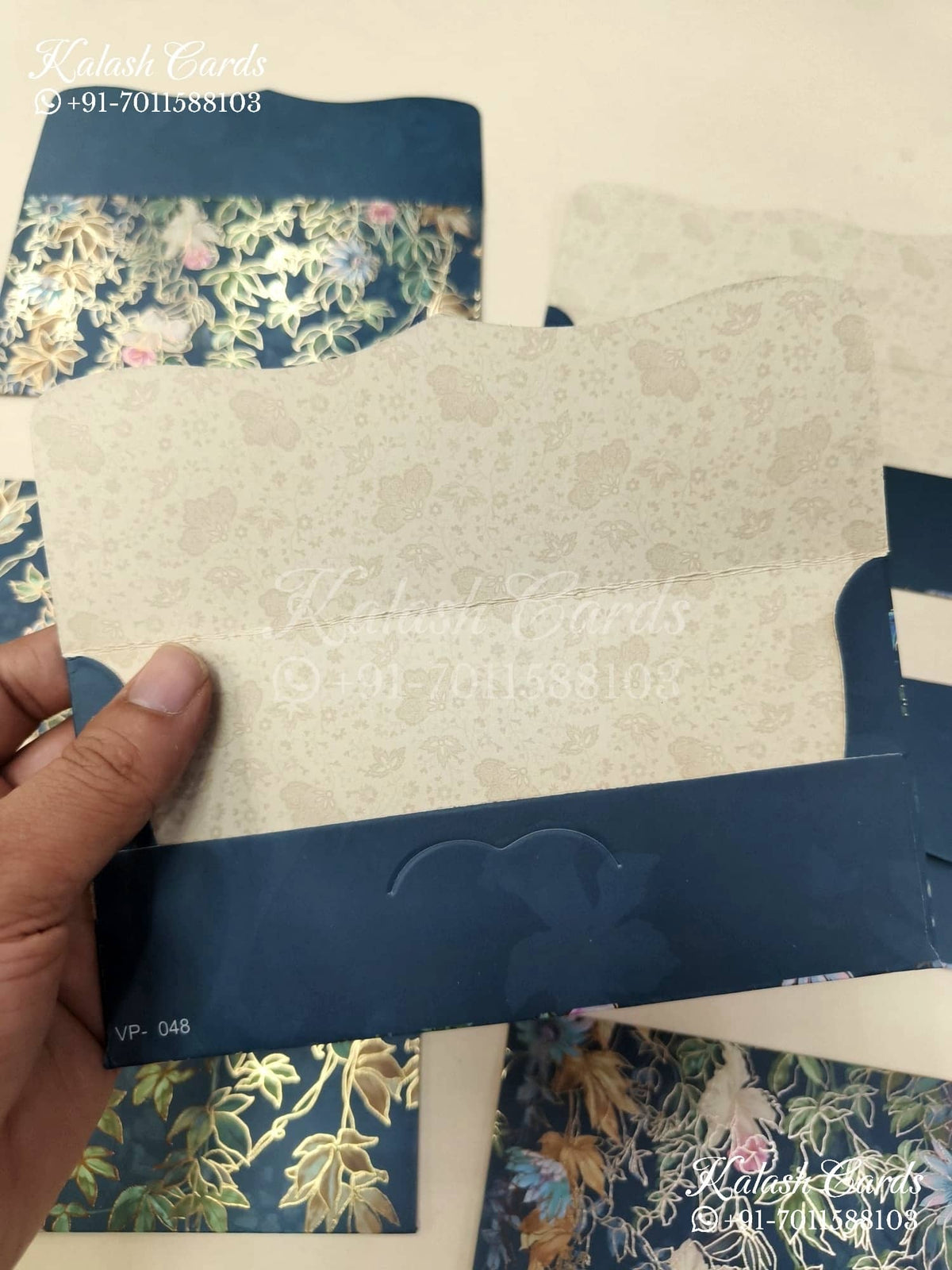 KL112E Designer Shagun Money Envelopes-Kalash Cards