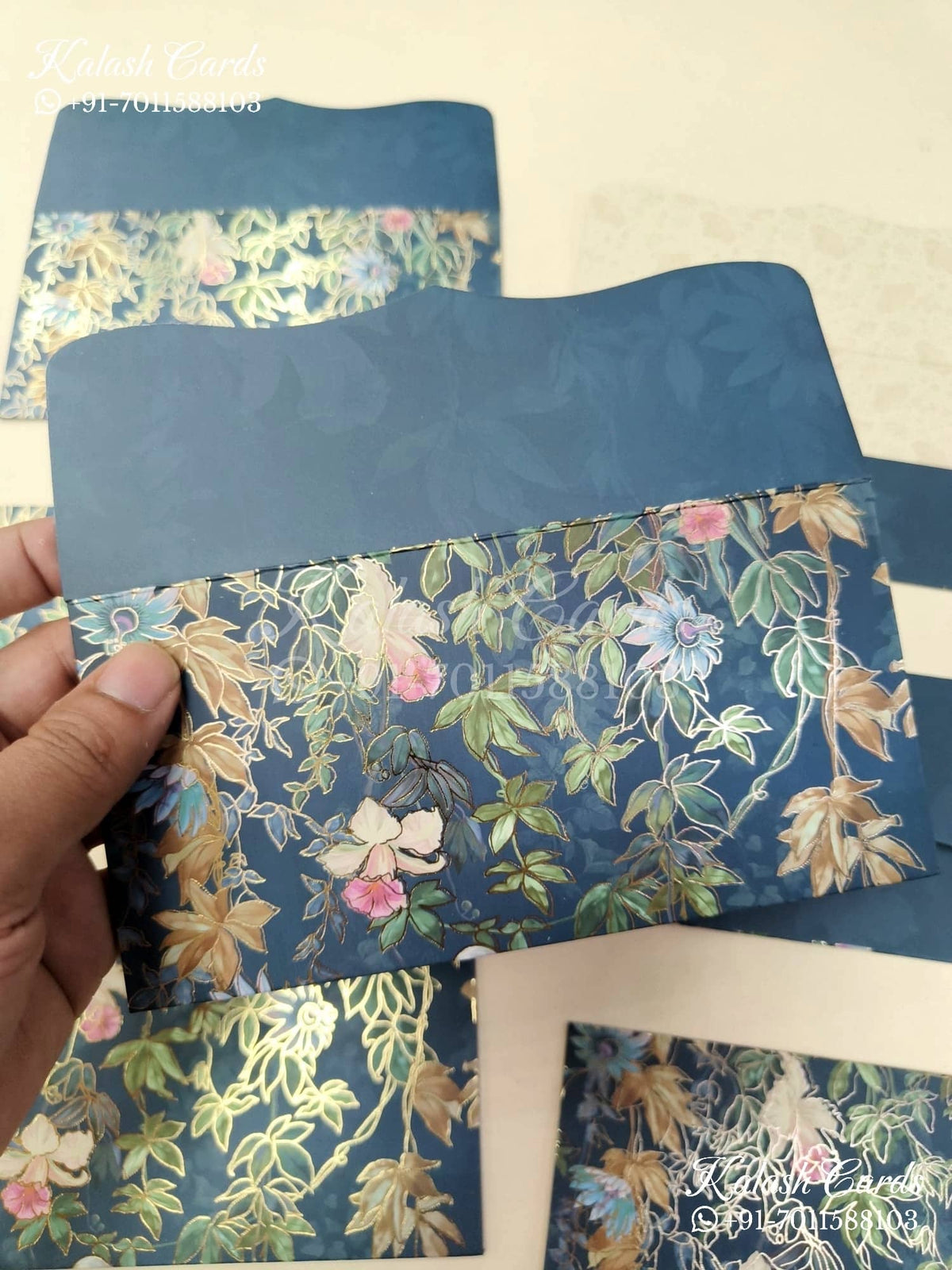 KL112E Designer Shagun Money Envelopes-Kalash Cards