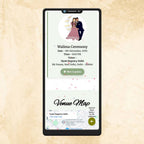 KL2 Muslim Wedding Website with Countdown, Couple Photo, Program Details, Venue Map & More-Kalash Cards
