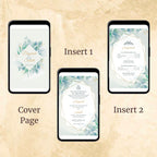 KL2095 Digital Wedding PDF Ecard - Kalash Cards