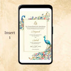 KL2097 Digital Wedding PDF Ecard - Kalash Cards