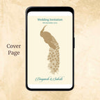 KL2098 Digital Wedding PDF Ecard - Kalash Cards
