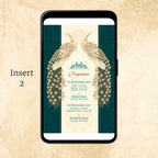 KL2098 Digital Wedding PDF Ecard - Kalash Cards