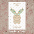 KL2098 Translucent Cover Luxury Wedding Card - Kalash Cards