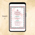 KL2102 Digital Wedding PDF Ecard - Kalash Cards