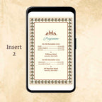 KL2119 Digital Wedding PDF Ecard - Kalash Cards