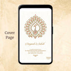 KL2124 Digital Wedding PDF Ecard - Kalash Cards