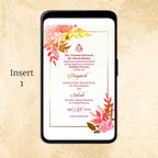 KL2125 Digital Wedding PDF Ecard - Kalash Cards