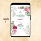 KL2128 Digital Wedding PDF Ecard - Kalash Cards