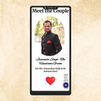 KL3 Punjabu Wedding Website with Countdown, Couple Photo, Program Details, Venue Map & More-Kalash Cards