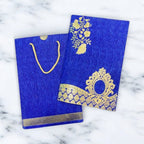 KL0111 Carry Bag Paper Wedding Card with 2 Inserts and Envelope - Kalash Cards