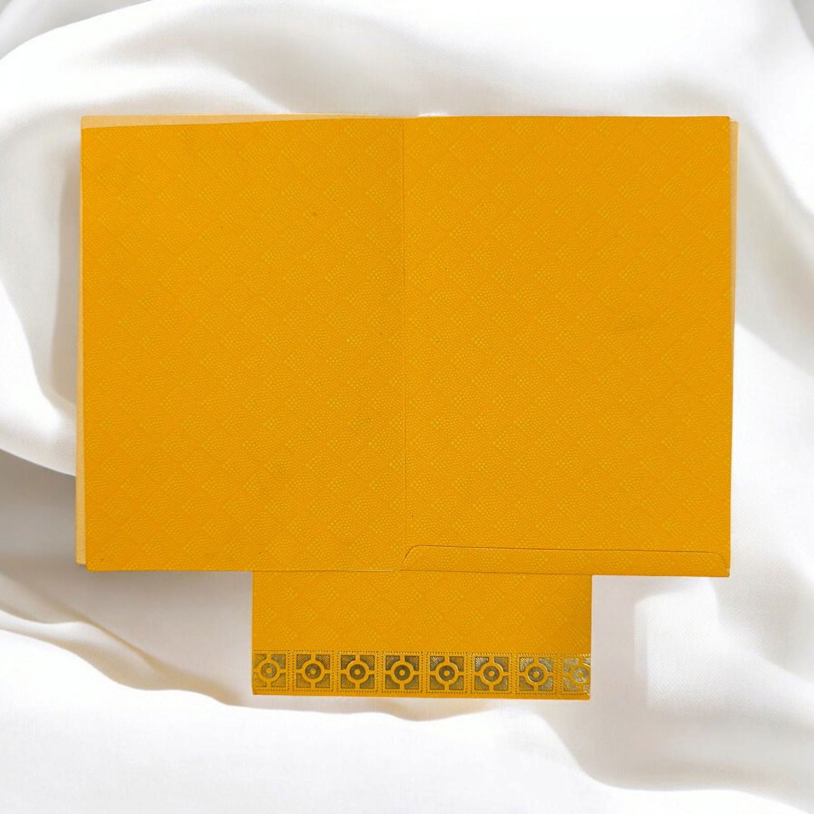 KL0140 Shree Umbrella Design Laser Cut Paper Wedding Card with 2 Inserts and Envelope - Kalash Cards