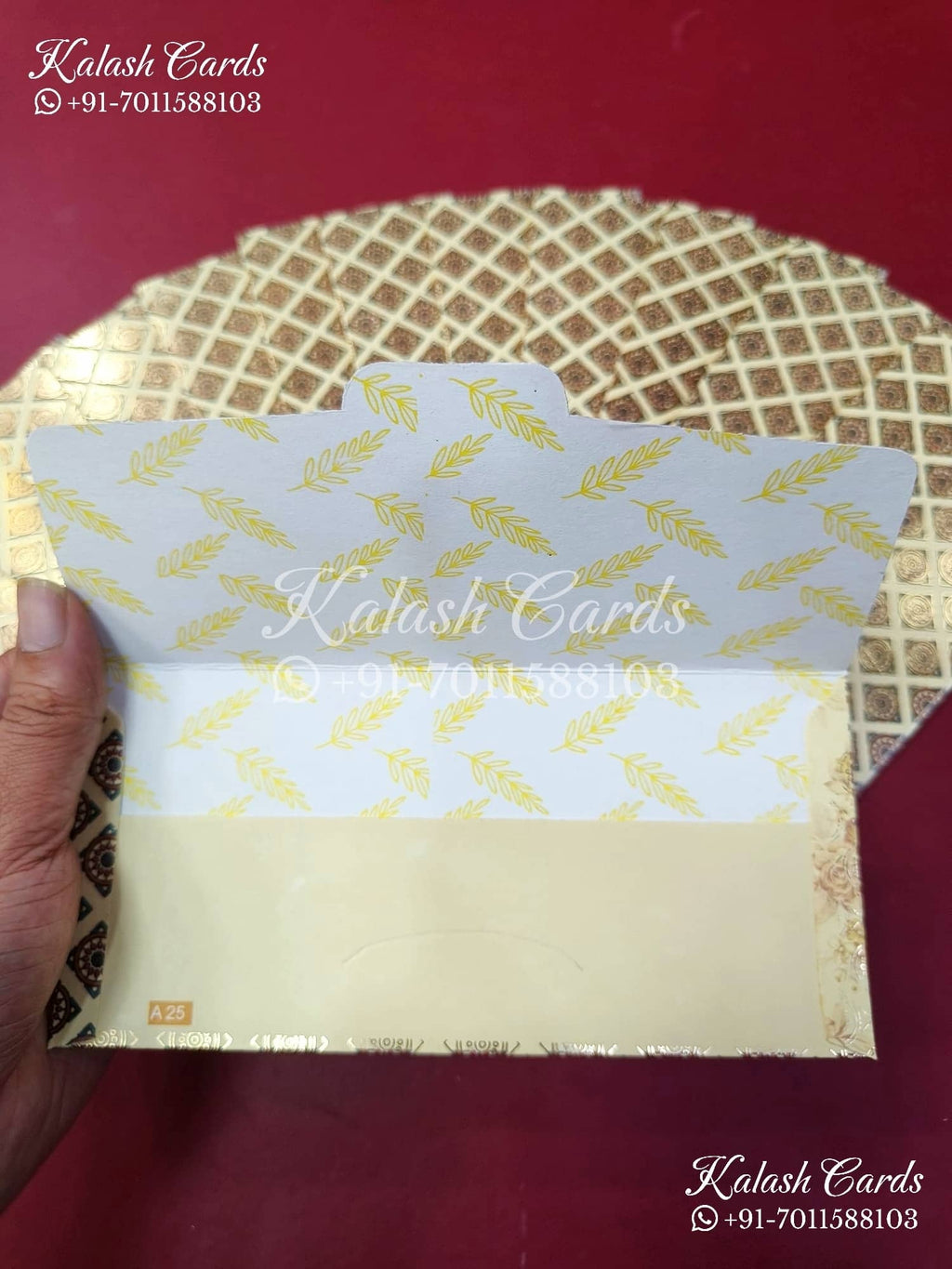 KL014E Designer Shagun Money Envelopes