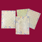 KL0151 Floral Design Paper Wedding Card - Kalash Cards