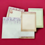 KL0152 Hindu Ganesh Design Semi Box Paper Wedding Card with 2 Inserts and Envelope - Kalash Cards