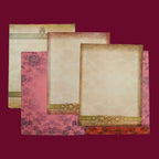 KL0184 Semi Box Paper Wedding Card - Kalash Cards