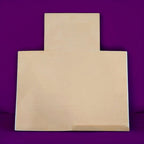 KL0229 Semi Box Paper Wedding Card with 2 Inserts and Envelope - Kalash Cards