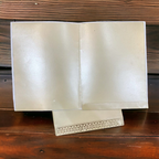 KL0250 Laser Cut Semi Box Perfume Paper Wedding Card with 2 Inserts and Envelope - Kalash Cards