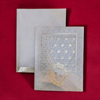 KL0253 Semi Box Perfume Paper Wedding Card with 2 Inserts and Envelope - Kalash Cards