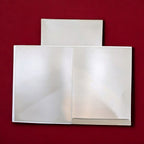 KL0253 Semi Box Perfume Paper Wedding Card with 2 Inserts and Envelope - Kalash Cards