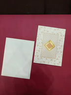 KL0258 Embossed Paper Wedding Card - Kalash Cards
