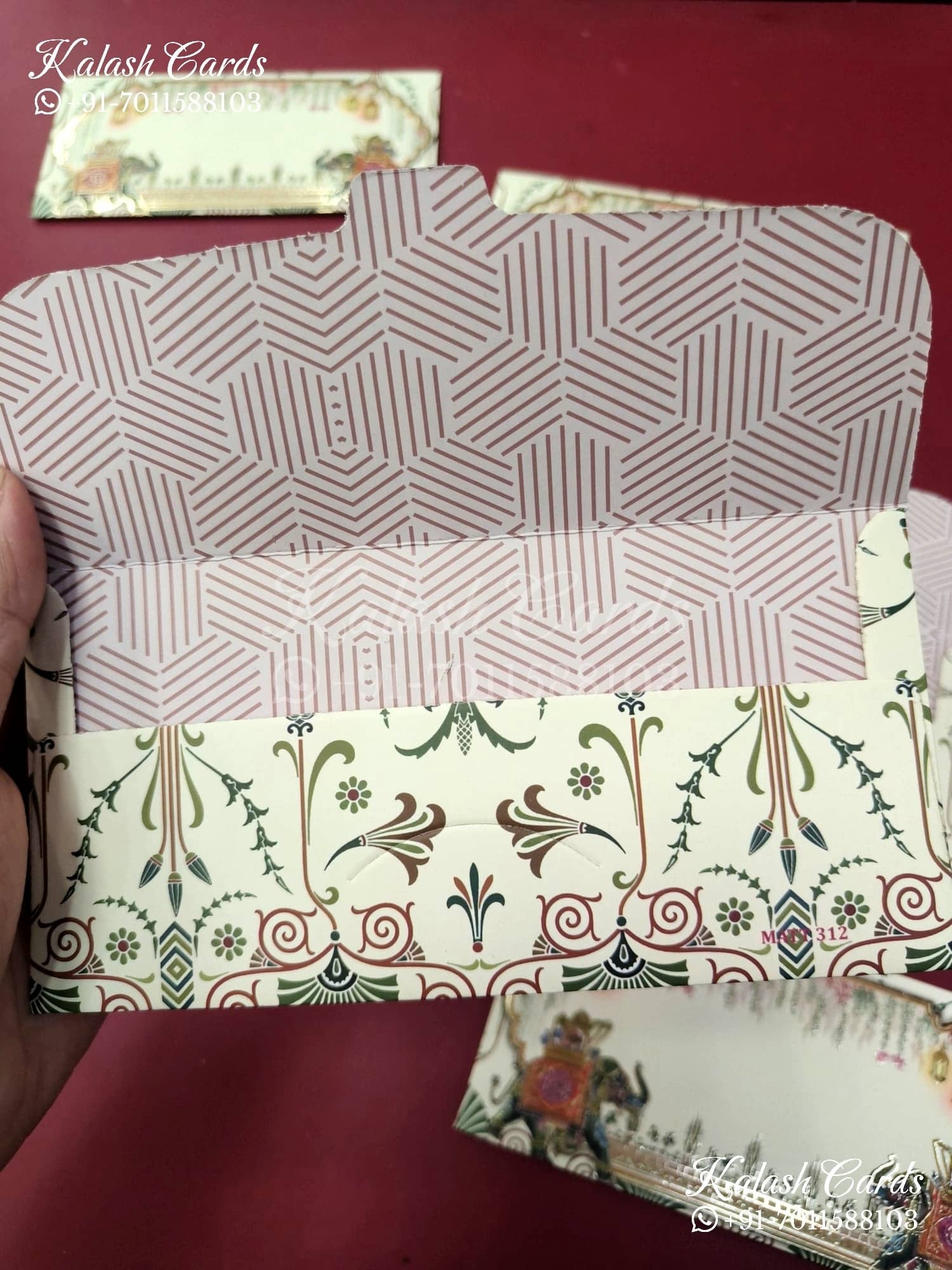 KL027E Designer Shagun Money Envelopes