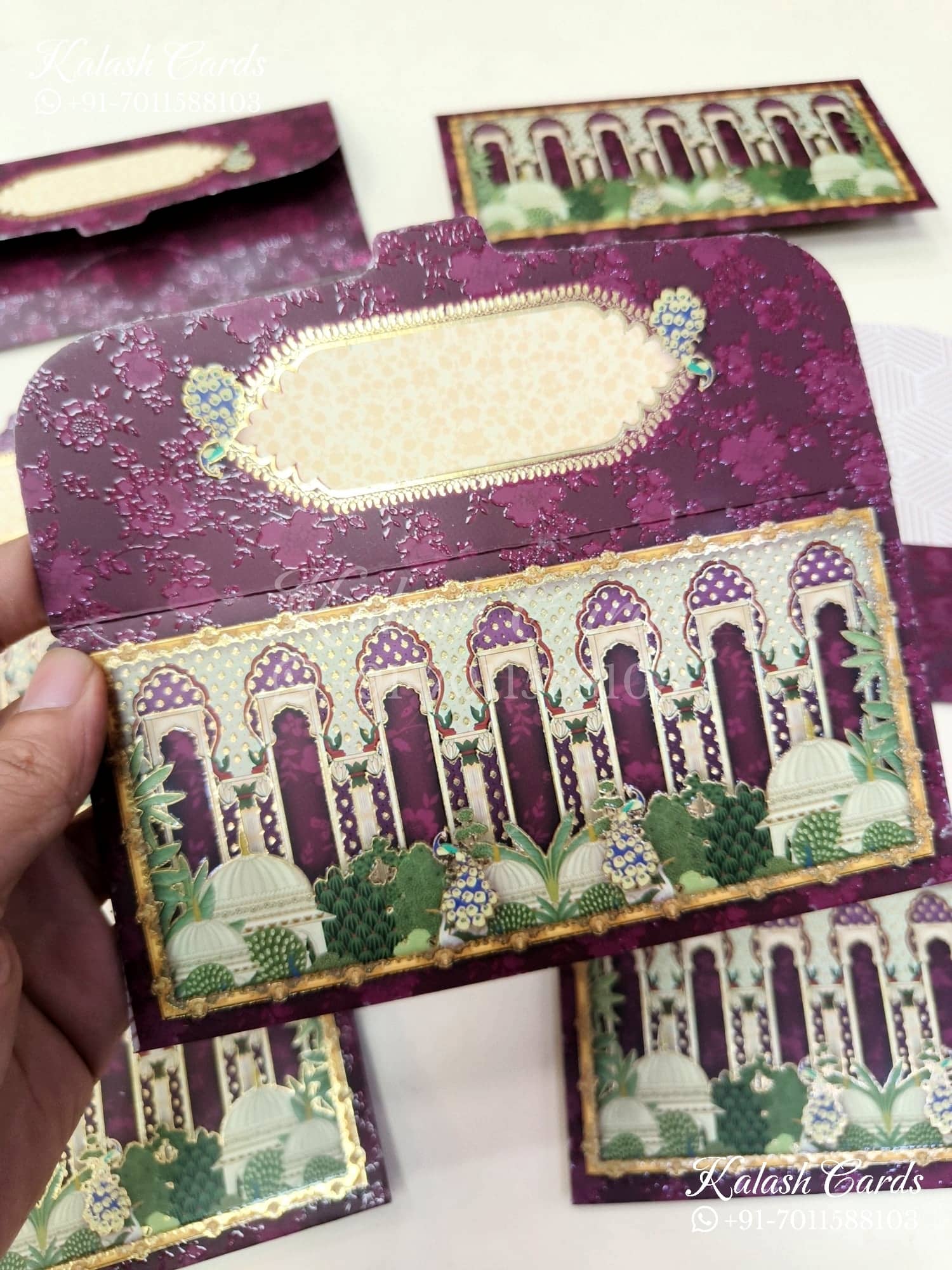 KL057E Designer Shagun Money Envelopes