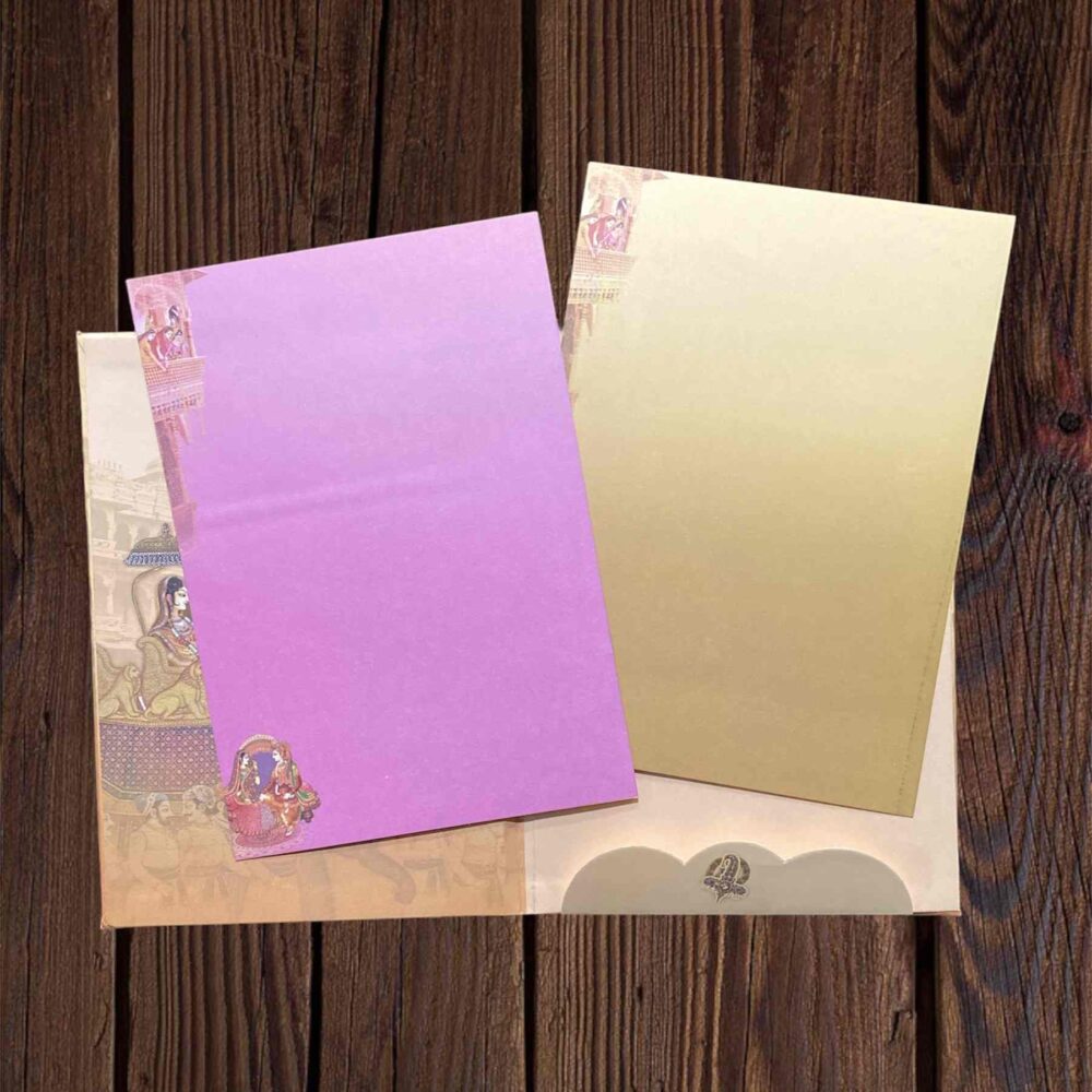 KL0632 Thick Wedding Card - Kalash Cards