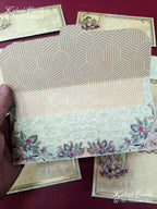 KL079E Premium 3D Gold Foil Designer Shagun Money Envelopes