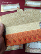 KL091E Premium 3D Gold Foil Designer Shagun Money Envelopes